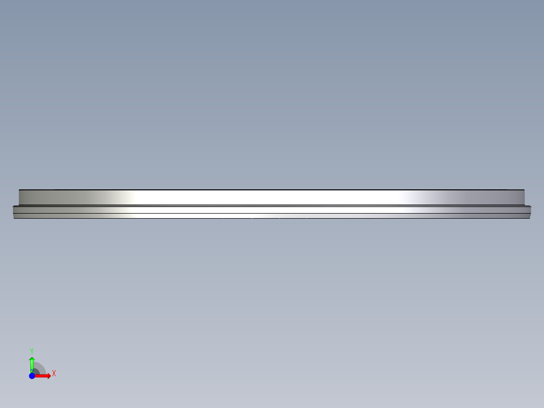 釜体釜盖法兰-含工程图前视图
