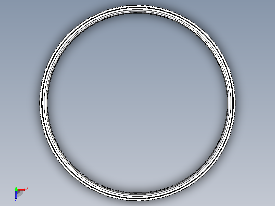 釜体釜盖法兰-含工程图俯视图