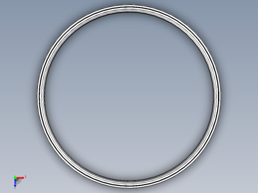 釜体釜盖法兰-含工程图俯视缩略图