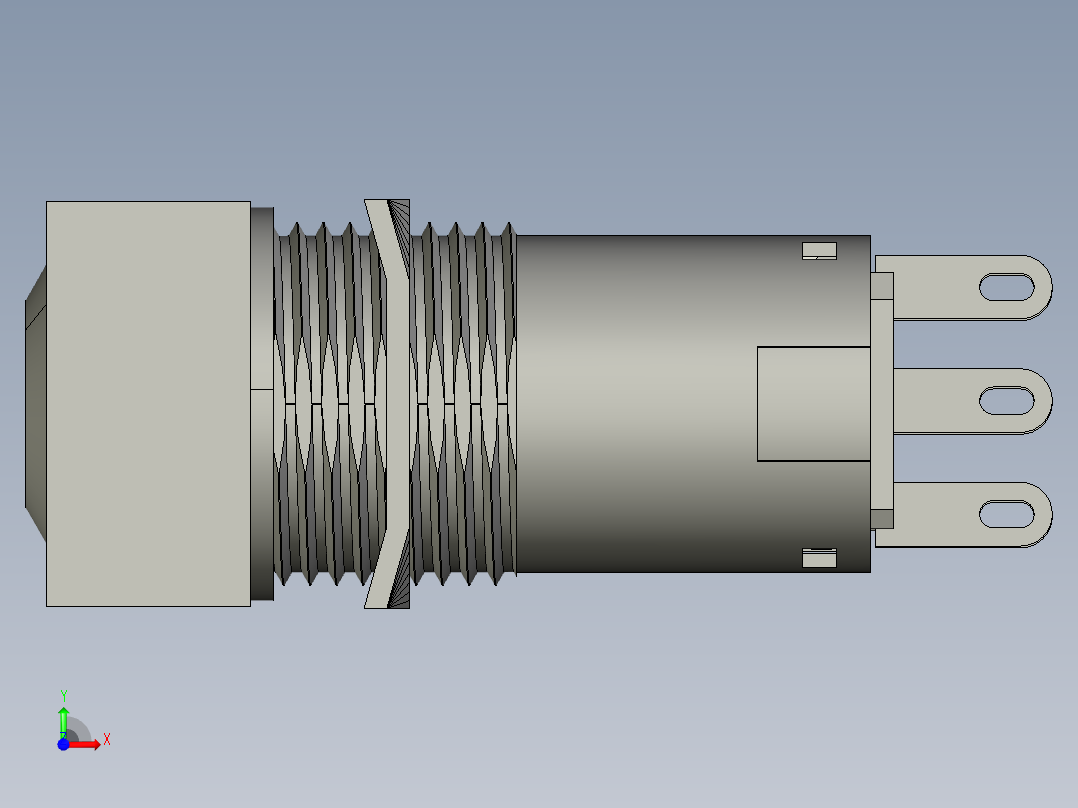 和泉天得施耐德ABB按钮指示灯开关急停前视图