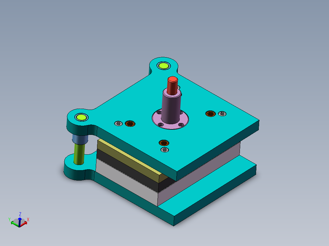 附耳盖子连续模设计(全部结清）