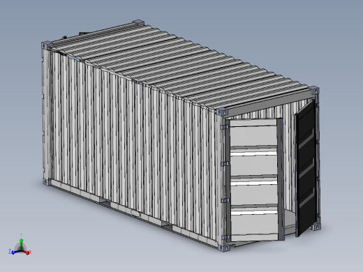 双开门集装箱