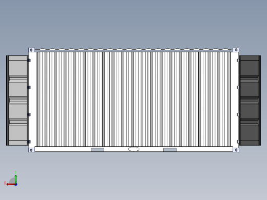 双开门集装箱后视缩略图