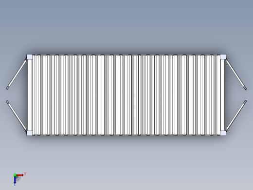 双开门集装箱俯视缩略图