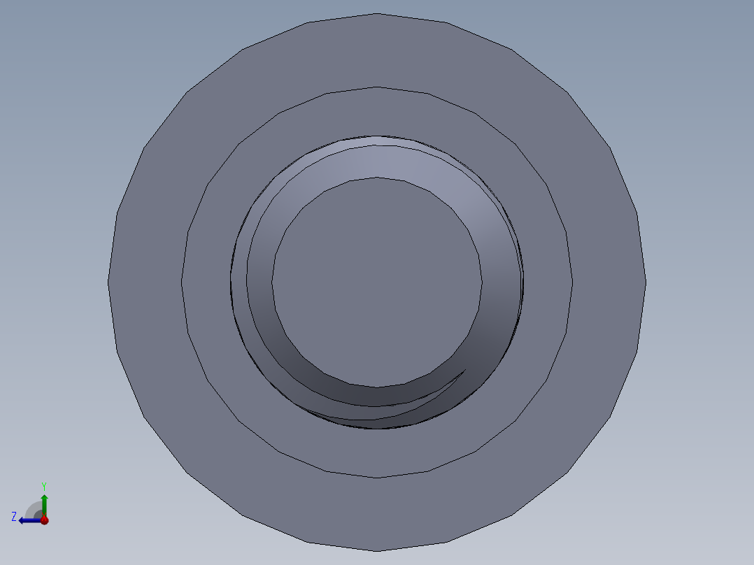 公制SH螺栓选择（DME）-SB DME PM12 x120.SLDPRT右视图