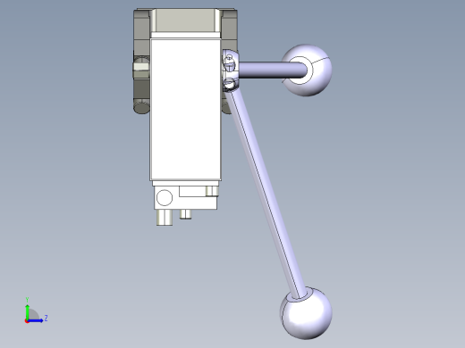 德克斯TUNKERS气缸数模V2 63.1 Z A10 T12 5~44_GRAD左视缩略图