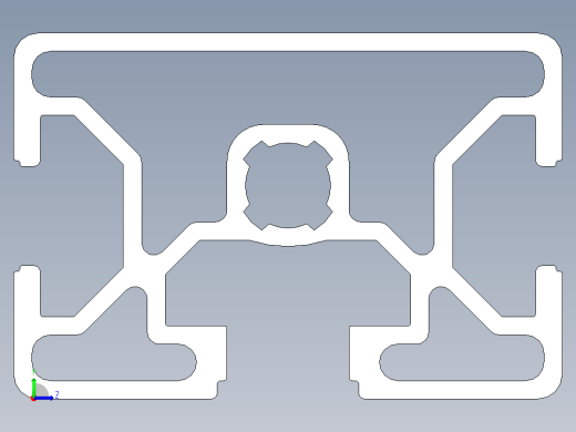 型材-BR 30X45 3842992430.STEP左视缩略图