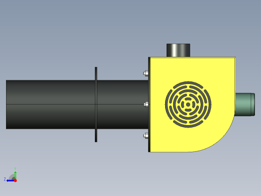燃烧器右视缩略图