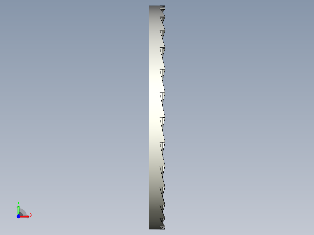 防松垫圈前视图