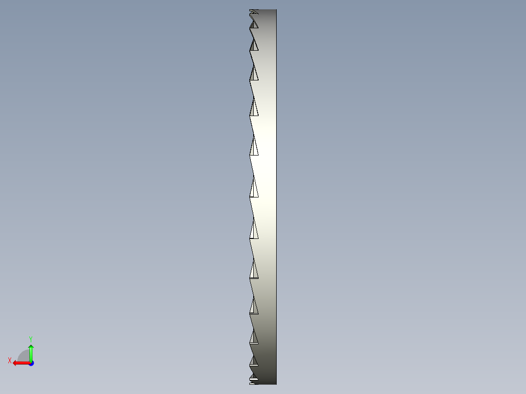 防松垫圈后视图