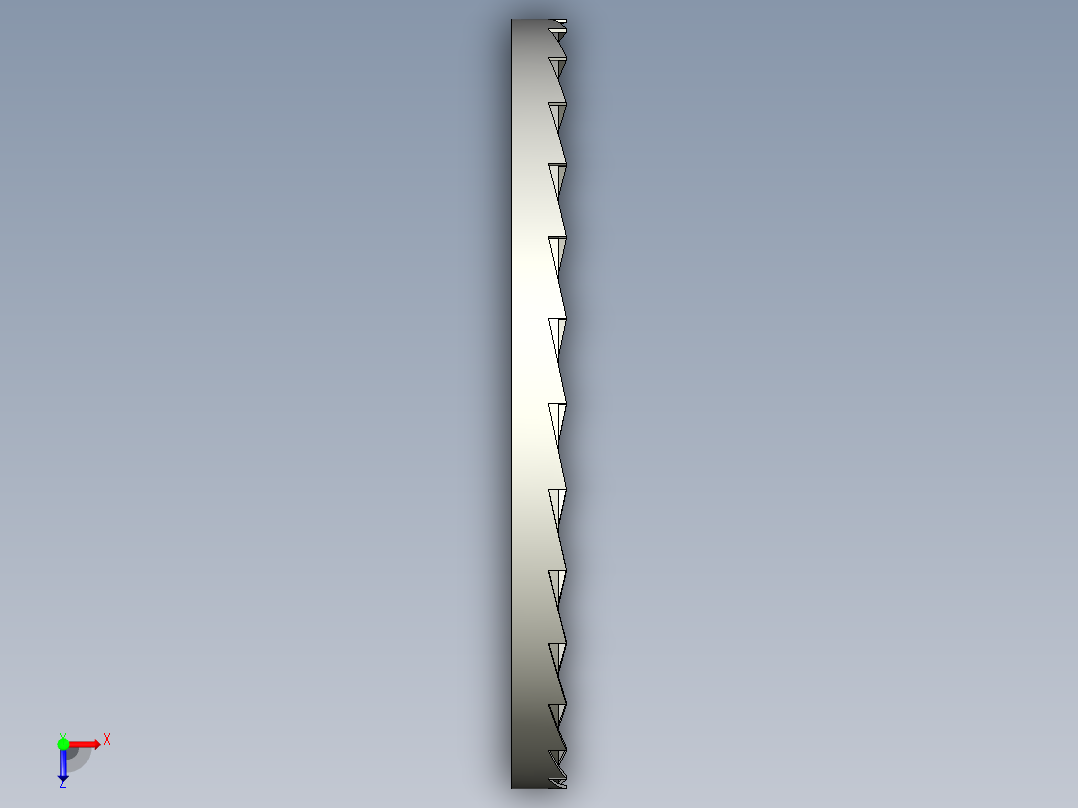 防松垫圈俯视图