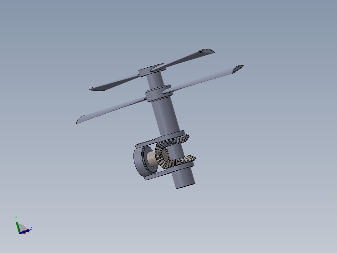 直升飞机 飞机模型设计 (31)