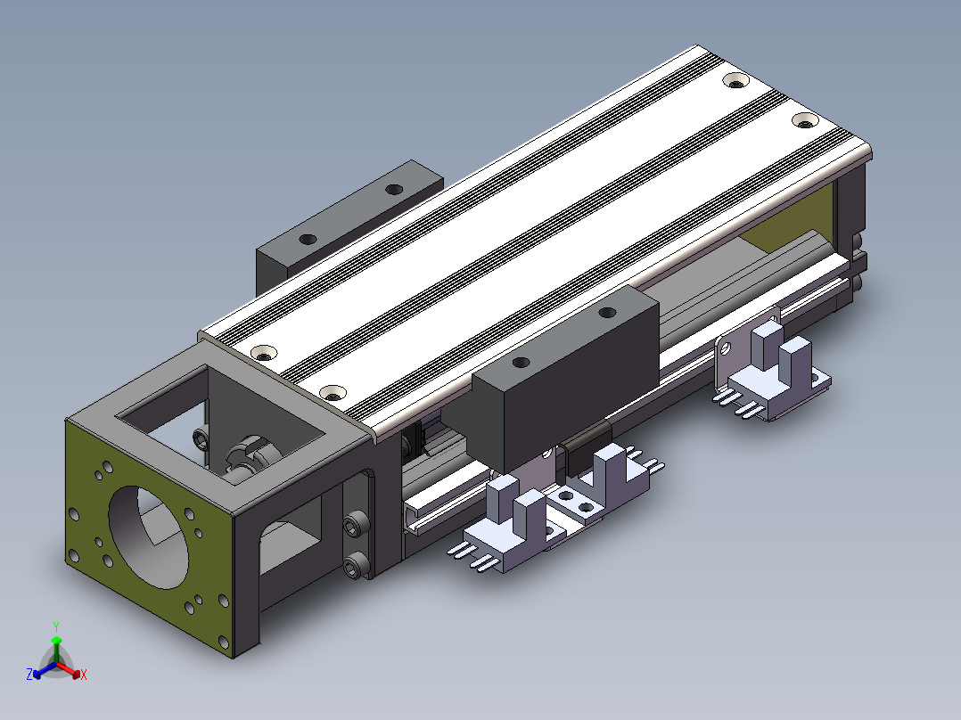 模组MK60-A1-F0C正等轴测图