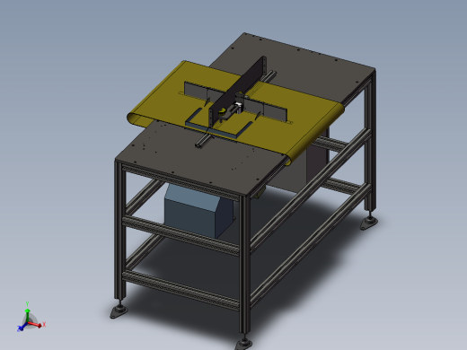 自动卸料机3D模型_