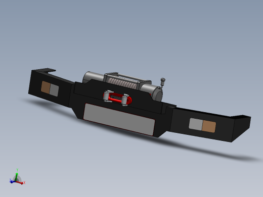 汽车绞车装置25--sw