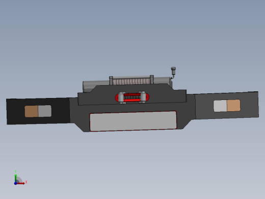 汽车绞车装置25--sw前视缩略图
