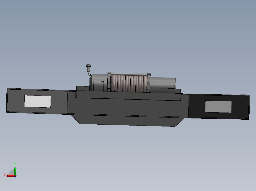 汽车绞车装置25--sw后视图