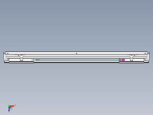 威洛博VL系列3d模型模组2VL14S2Y-S600俯视缩略图