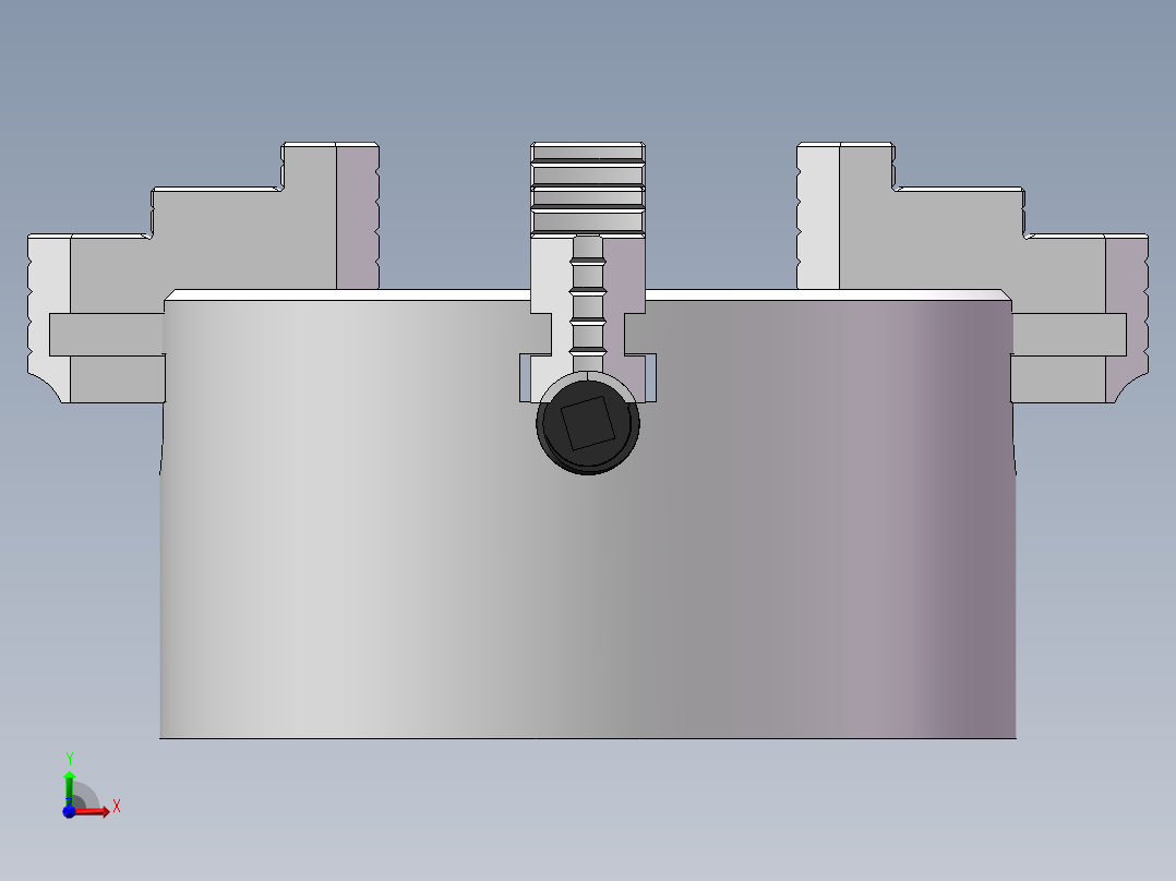海鸥四爪卡盘前视图