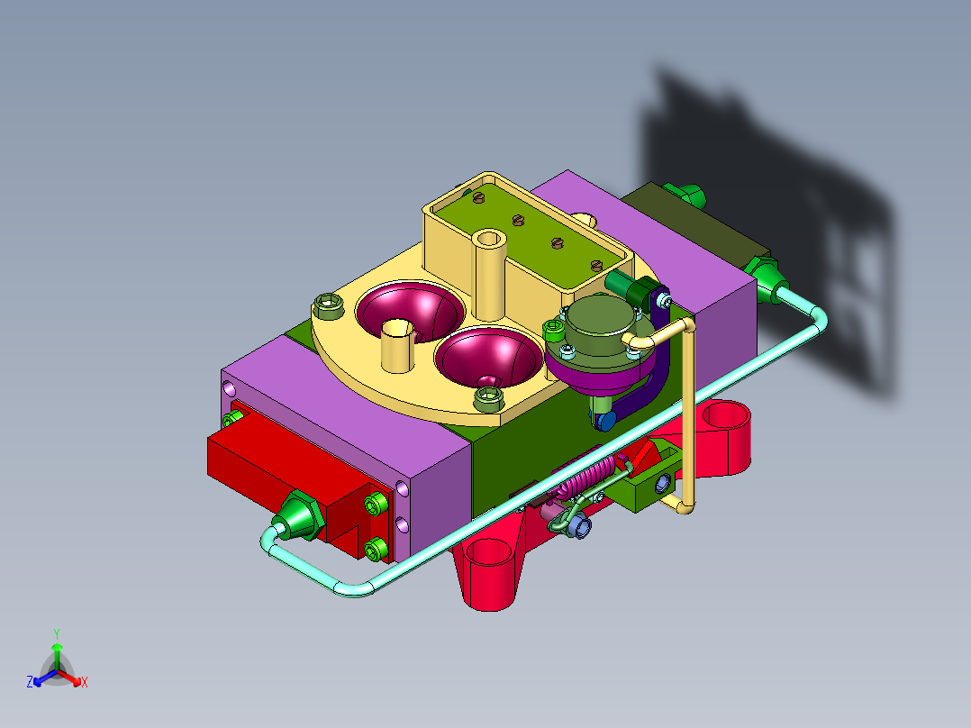 园林机械油锯化油器
