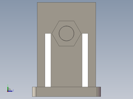 CA6140拨叉831003钻7孔夹具设计CAD图纸+工艺卡+SolidWorks三维模型左视缩略图
