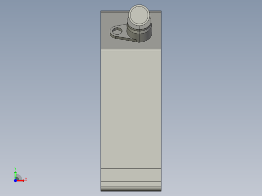 基恩士LK-G400head_kc图纸模型前视缩略图