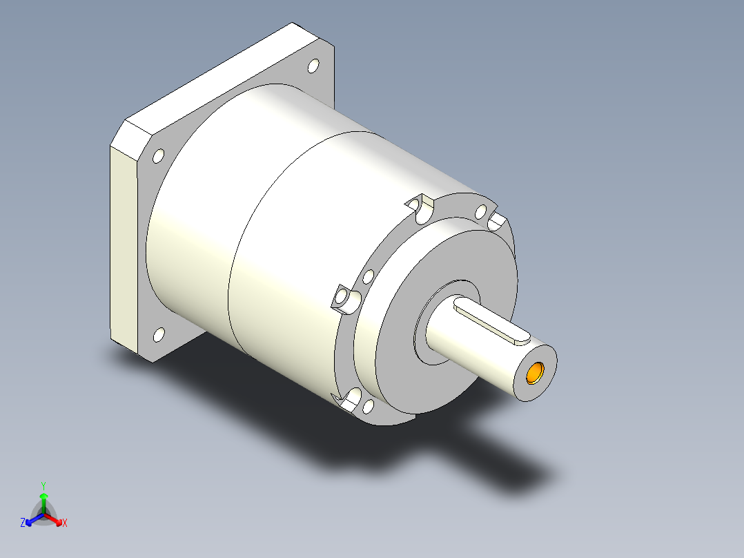直齿PLE160-L1 35-114.3-200-M12.stp主视图