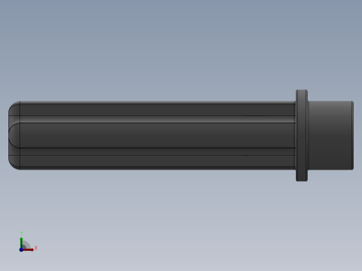 乐高机械组车桥-6587 MdStone Technic Axle 3 with Stud前视缩略图