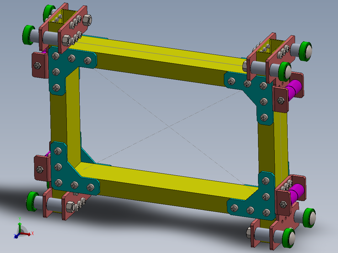 自动电梯系统滑动机构