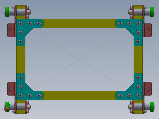 自动电梯系统滑动机构后视缩略图