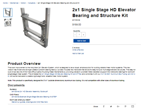 自动电梯系统滑动机构缩略图