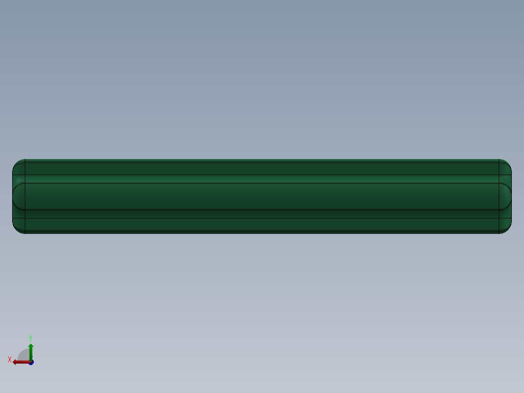 乐高机械组车桥-3705 Green Technic Axle 4后视图