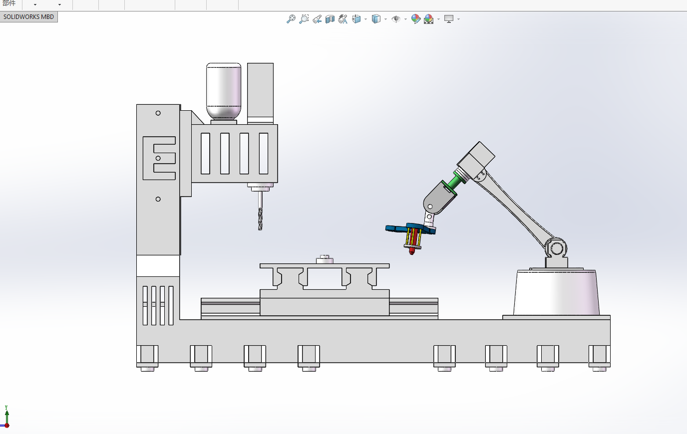 增减材3D打印设备