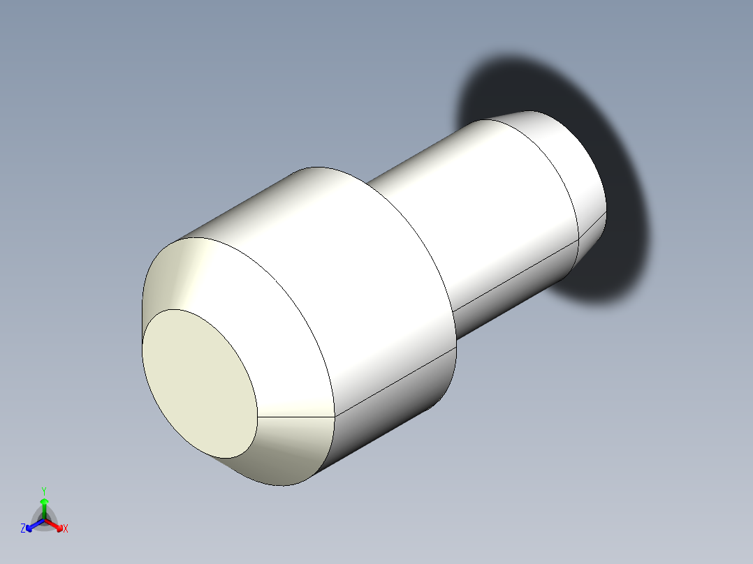 定位配件(B)2263-3D多系列多零件图纸模型主视图