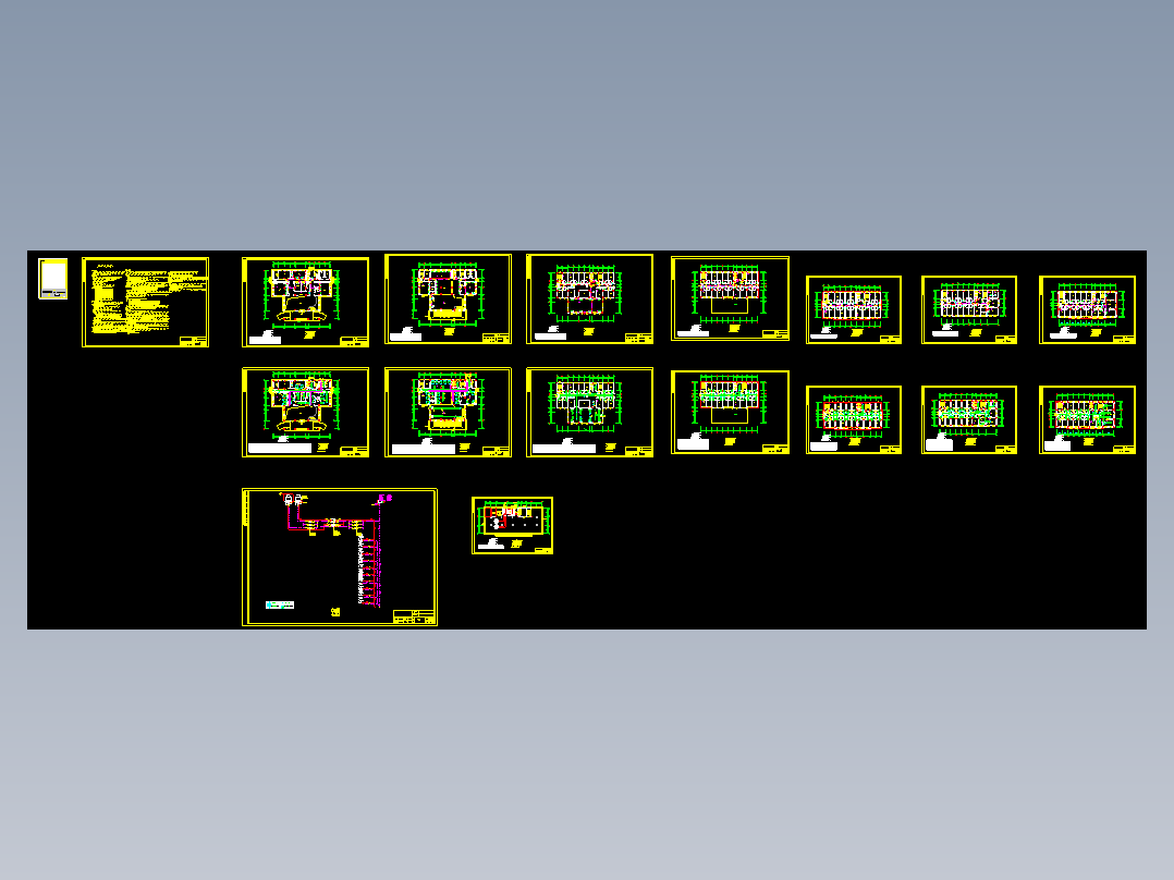 广州某酒店空调图