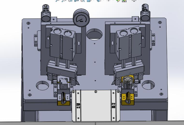 2VG FRO斜切欠工装（sw18可编辑+工程图+bom）