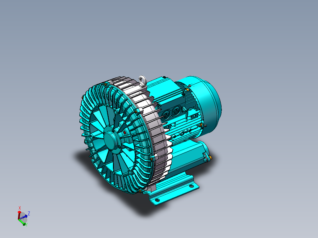 2HB710-AH26-3KW旋涡增压鼓风机