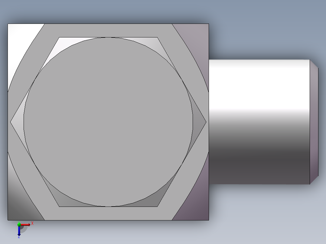 铰接式90度接头、1DI-14-12俯视图