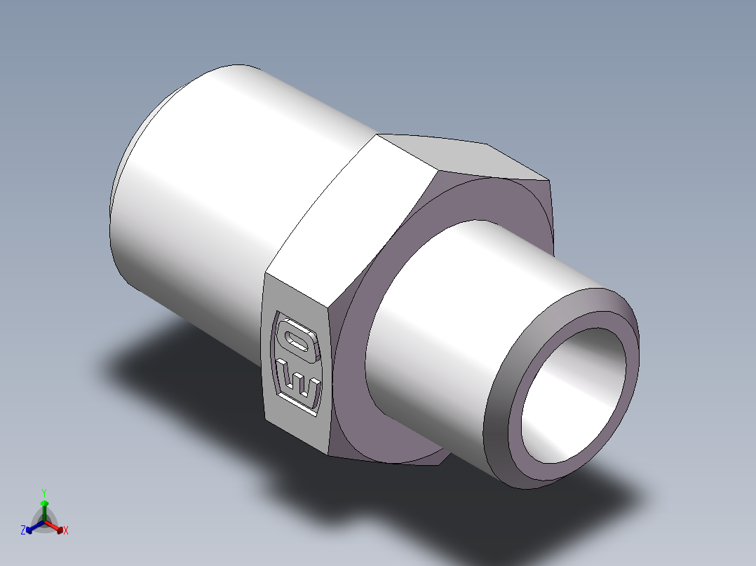 美制锥螺纹、1CN-12-04主视图