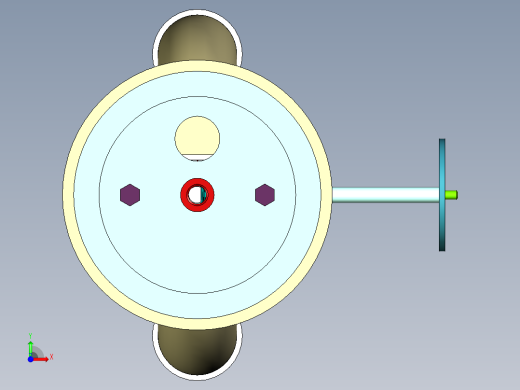 弯管天花吊灯前视缩略图