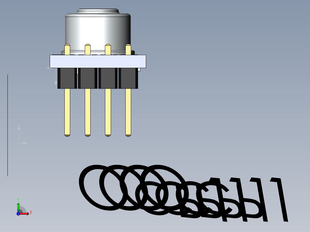传感器(76)前视图