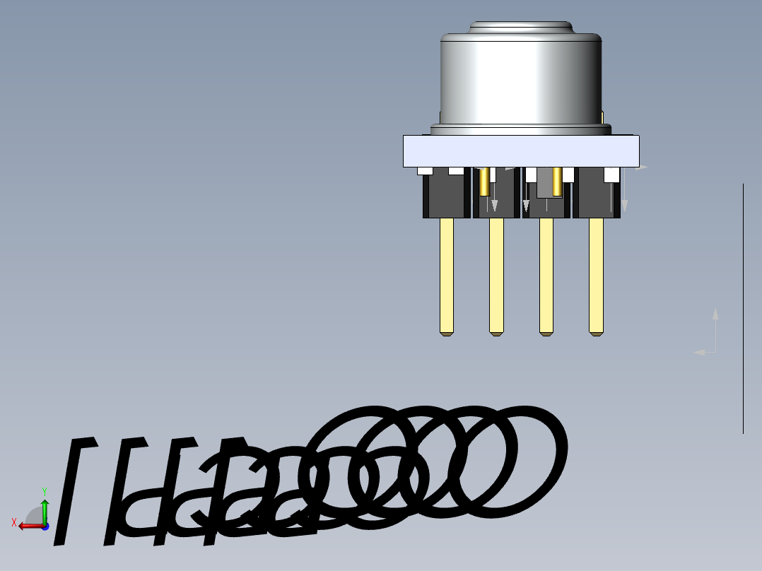 传感器(76)后视图