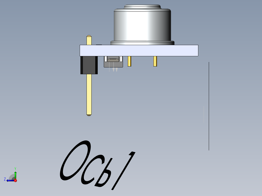 传感器(76)右视图