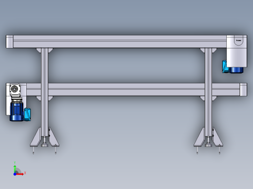 BS2R300滚子链输送线（B160）前视缩略图