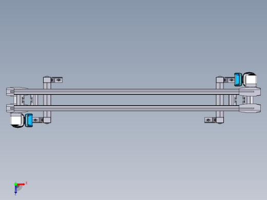 BS2R300滚子链输送线（B160）俯视缩略图