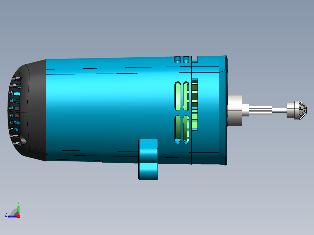 直流电机、电机(39)右视图