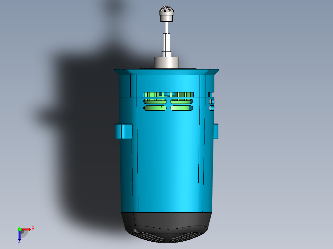 直流电机、电机(39)俯视图