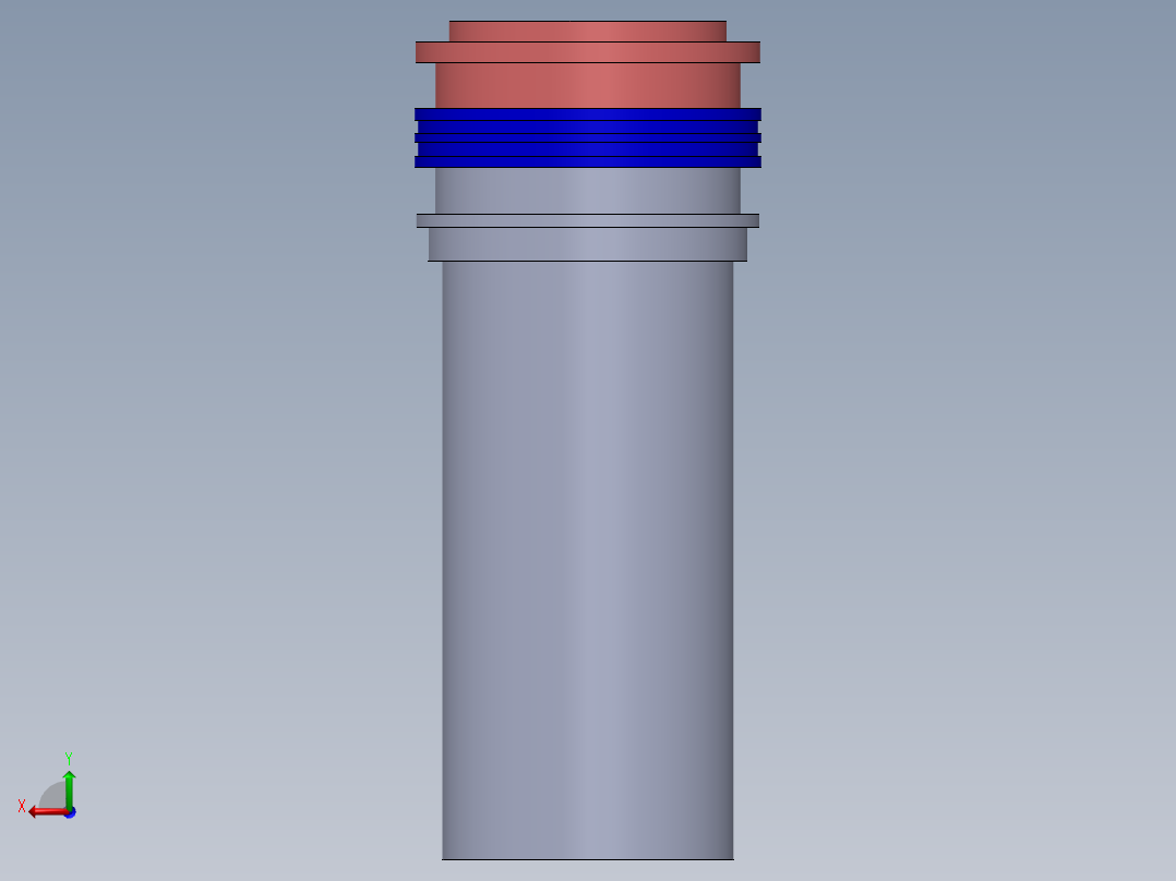 A0002996-雪佛龙密封件EK, EKV（高压液压密封）后视图