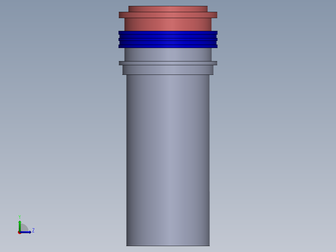 A0002996-雪佛龙密封件EK, EKV（高压液压密封）左视图
