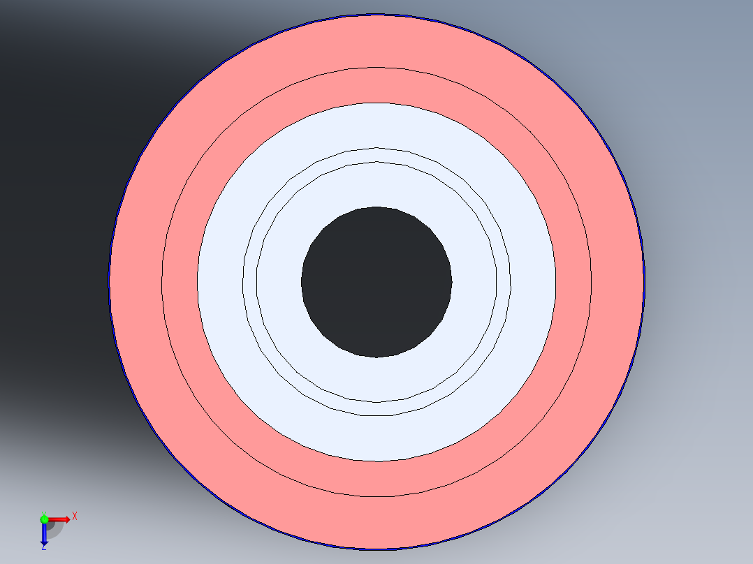 A0002996-雪佛龙密封件EK, EKV（高压液压密封）俯视图